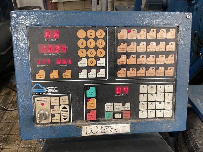 Used Ellis 900lb washer extractor