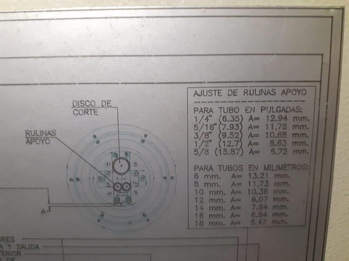 Usado Curvadora de tubo MARGUA EC-16