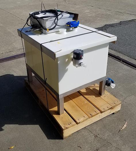 Used Tank, 55 Gallon, FRP, Rectangular, Terracon #S743379