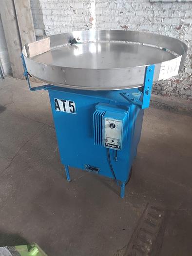 Used 38 " diameter accumulation table AT5