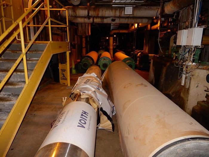 Used 158" (4.00M) TRIM ALLIS CHALMERS- VOITH FOURDRINIER PAPER MACHINE