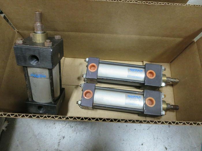 Used Pneumax/Nopak/Festo/Parker, Air Cylinders, See List For Part #s, 1 Lot Of 30 Pcs