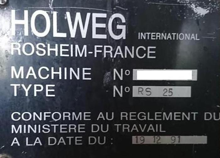 Used 1991 Holweg RS25