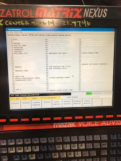 Used 2007 Mazak Quick Turn 450-II/1100