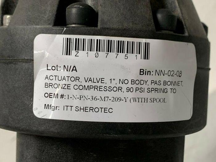 Used 2 ITT Sherotec 3-way Stainless Steel Valve w/ Position Monitors & 2" Fittings