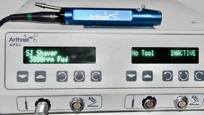 Used Arthrex AR8325F Power Shaver System II Shaver Handpiece W/CONSOLE AR-8300