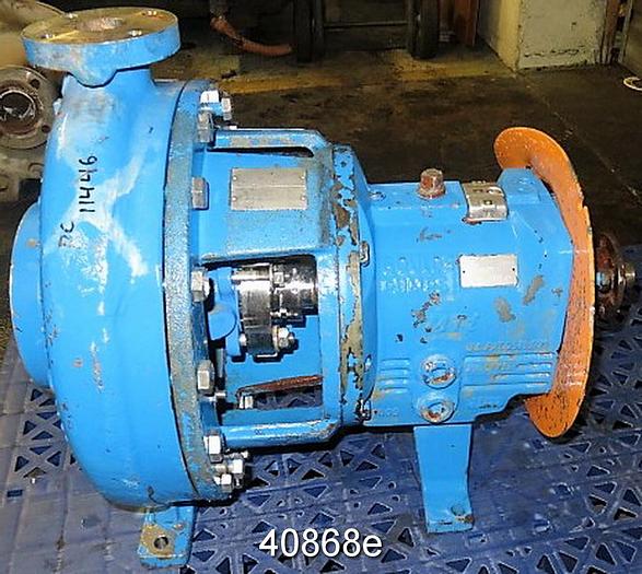 Used Goulds 3196 1.5x3x13 Pump, MTI Power End #40868