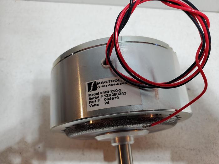 Magtrol HB-250-2 Magnetic Hysteresis Brake 24V 1/2" Shaft