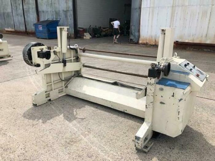 Used 65" CUSTOM UNWIND / REWIND TIDLAND CLASS 1 SLITTERS 60" DIAMETER