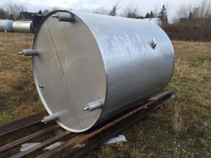 Brugt 4 m3 rustfri kappe tank