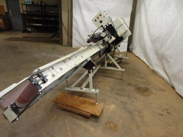 Used Amscomatic Continuous Conveyor Bag Sealer; Md#H-175