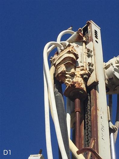 Used 1988 Ingersoll-Rand ECM350 Air Trac Drill & 850 cfm Air Compressor