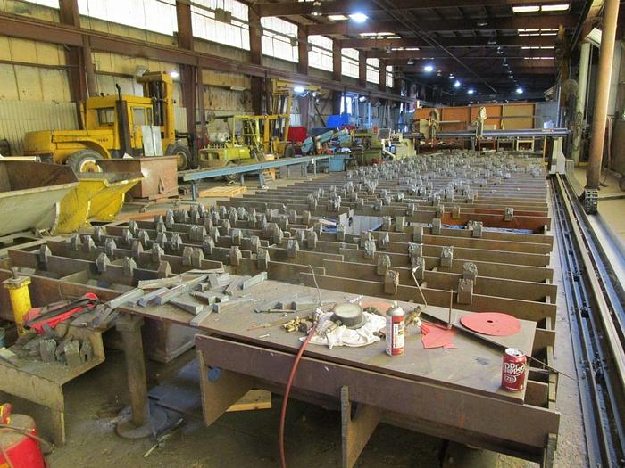 Used 2015 Messer Plate Master II 150" x 50' CNC Cutting Table for Sale in Mount Carmel,