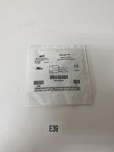 New Sealed! Micro Detectors AM1-AP-4H Inductive Proximity Switch, DC 10-30V