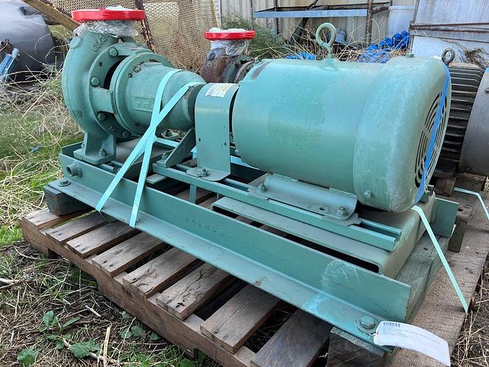 Used Pump, Centrif, 7.5 HP, 3" In / 2.5" Out, TACO, FE Series #C744913
