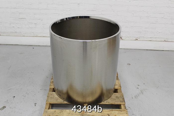 Used Bird Model 14 Stainless Steel Inner Basket, 2mm Holes #43484