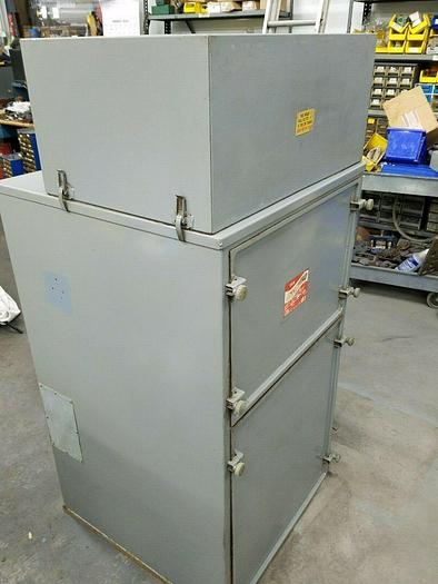 Used ISHOR Model 4 Dust Collector with shaker 3 HP