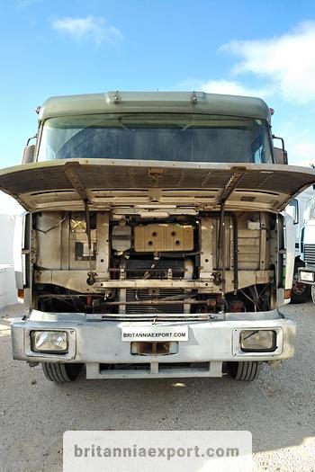 Used 1990 Iveco Turbostar 190-36 6X2 flatbed truck.