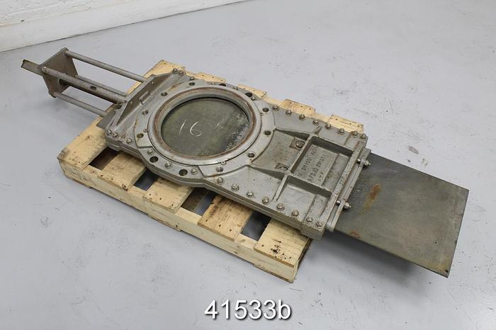 Used Stafjo 14" Hand Operated Through Gate Valve #41533