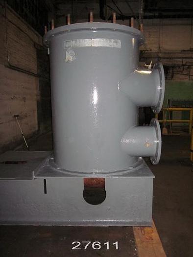 Used Black Clawson ULTRA SCREEN III Black Clawson Ultra Screen Iii, 0.025" Slotted J&L V-Max Basket, 4-Foil Rotor, Stainless Steel Body #27611