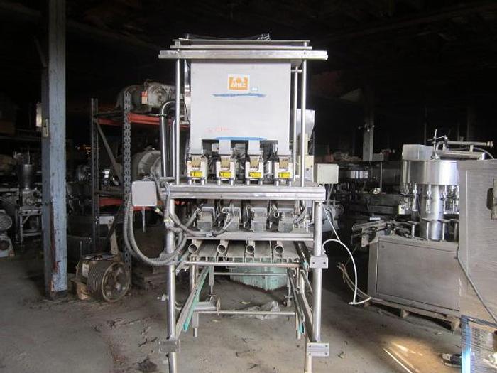 Used Filler, Bag, 8 Head, S/st, Eriez, Mdl N4X, 115V #S738665