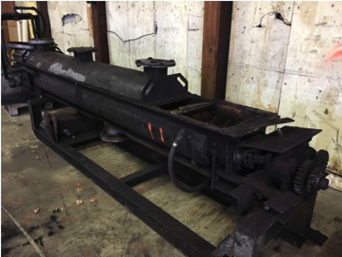 Used Holoflite, 7" x 12', Metso, C/st, Single Screw, 680 lbs/hr #C741606