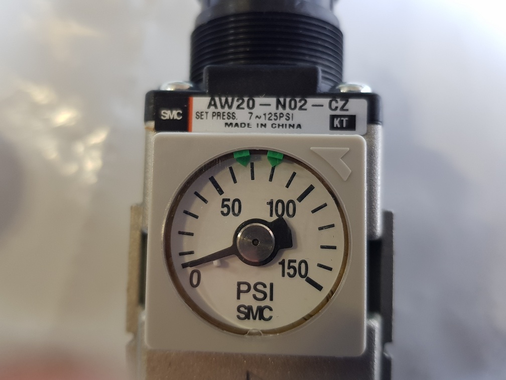 Used SMC AW20--No2-CZ  Filter/pressure Regulator