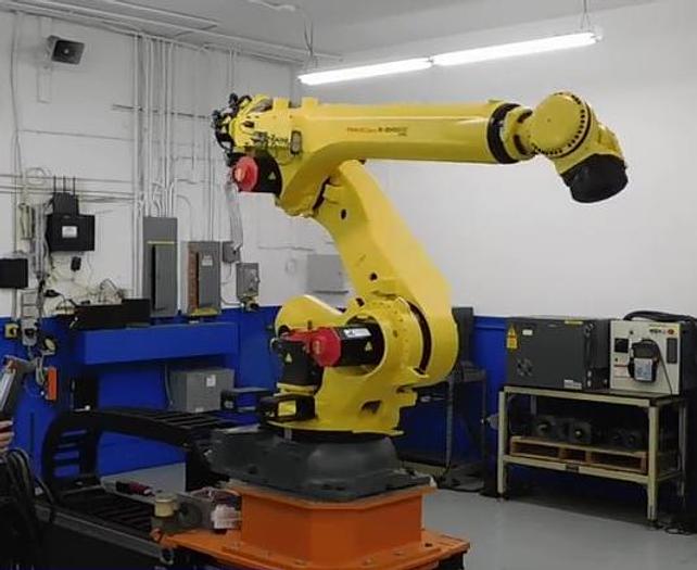 Used FANUC R2000iC/210L ROBOT ON  GUDEL RTU WITH R30iB CONTROLLER