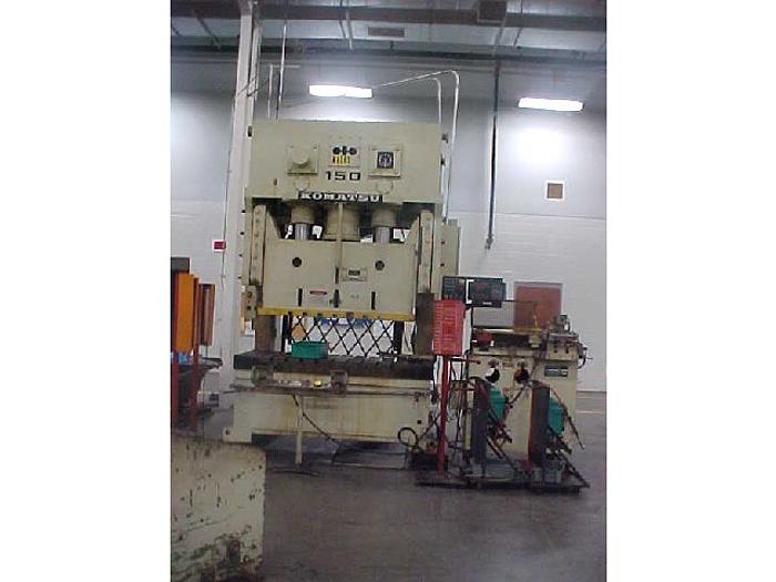 165 ton Komatsu 2pt. Gap Mechanical Press