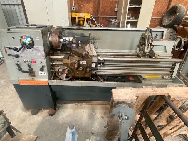 Used Clausing Colchester Model 1550 Engine Lathe