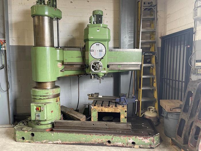 Used 5' ARM, POBEDA, RADIAL ARM DRILL
