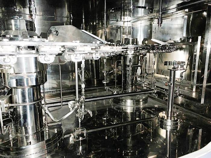 Unused Filler, Bottle, Rotary, 120-Valve, Mitsubishi, Aseptic #C743900