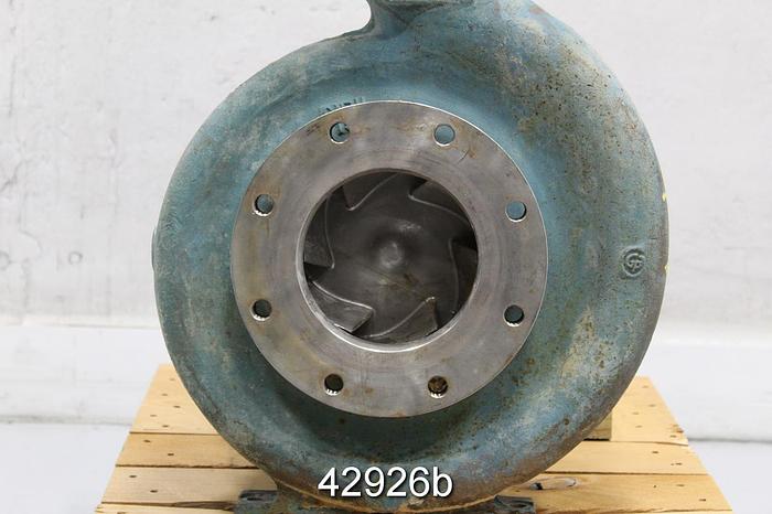 Used Goulds 3196 4x6x13 Pump, Stainless Steel Casing #42926
