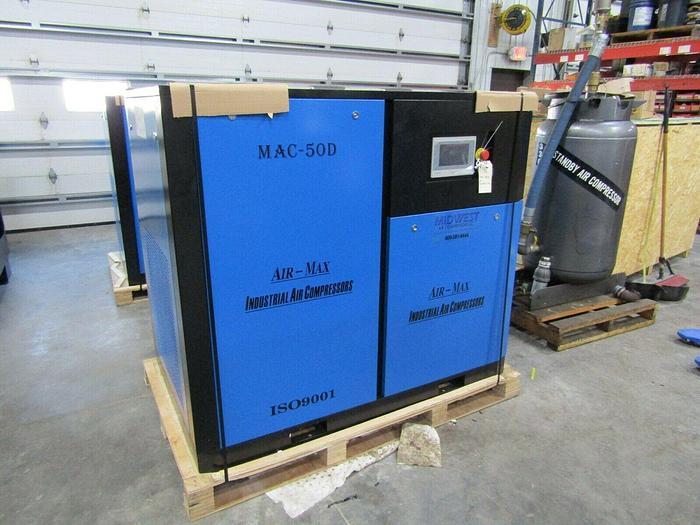 MAC-100D Air-Max 100 hp. (NEW) Industrial Rotary Screw Compressor
After you try Air-Max Run cool, you won't Look back !