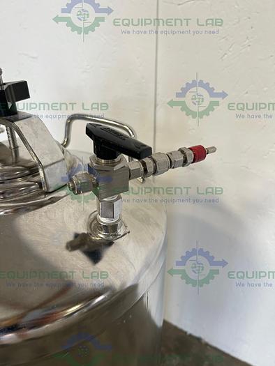 Used Alloy Products  30 Liter Stainless Steel Pressure Vessel 115PSI