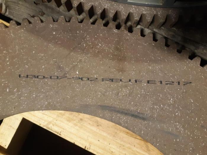 Used USED WPT  CLUTCH PARTS 3 FRICTION DISC PN# W30-07-902  30" X1.25" 123 TEETH/ 1 AIR TUBE PN# W31-20-901/ PRESSURE PLATE PN# W30-03-100C1