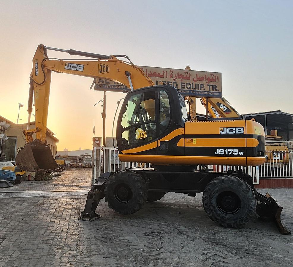 Used 2009 JCB JS175W WHEEL EXCAVATOR
