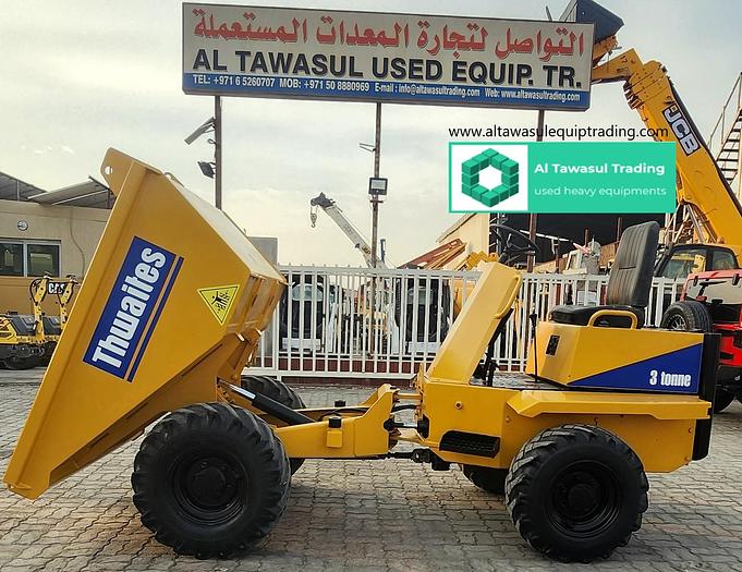 Used 2009 Thwaites 3 Tons Dumper
