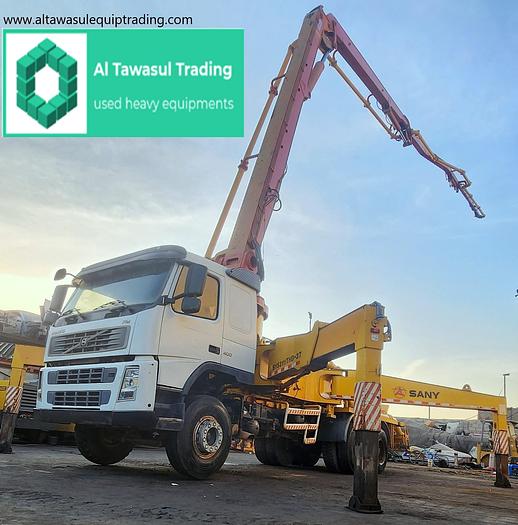 Used SANY 37 Meter Concrete Pump 