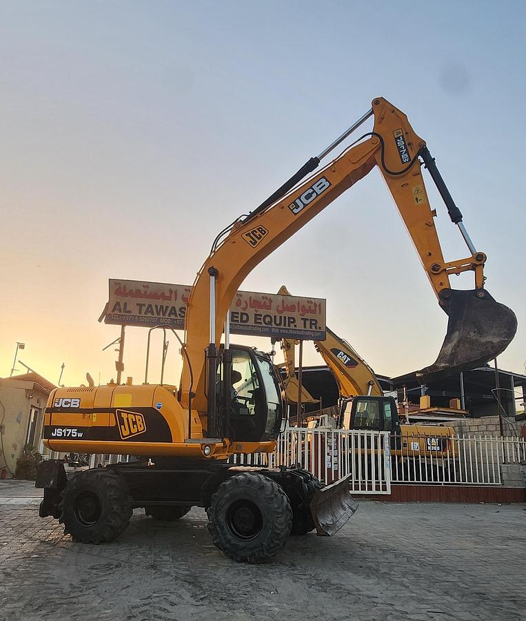 Used 2009 JCB JS175W WHEEL EXCAVATOR
