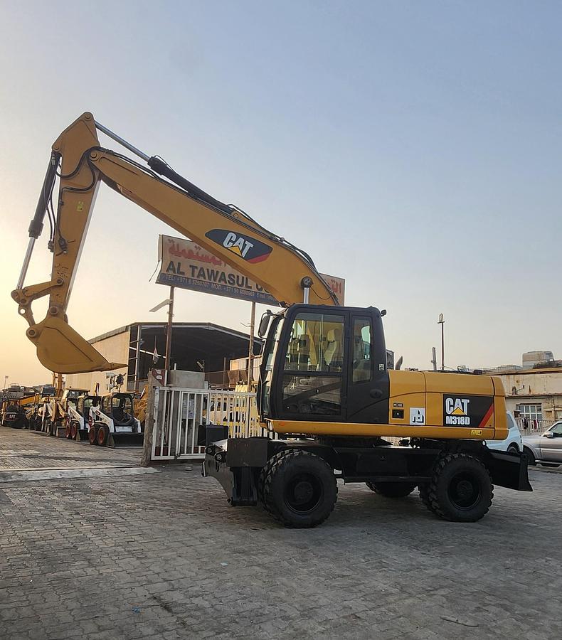 Used 2014 Caterpillar M318D WHEEL EXCAVATOR