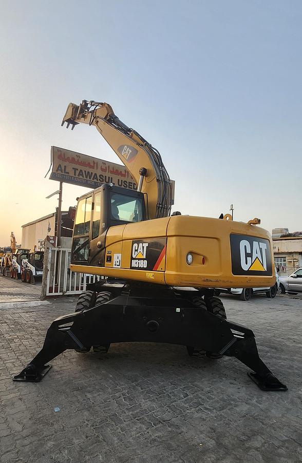 Used 2014 Caterpillar M318D WHEEL EXCAVATOR