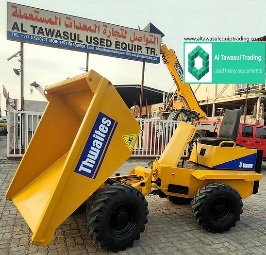Used 2009 Thwaites 3 Tons Dumper