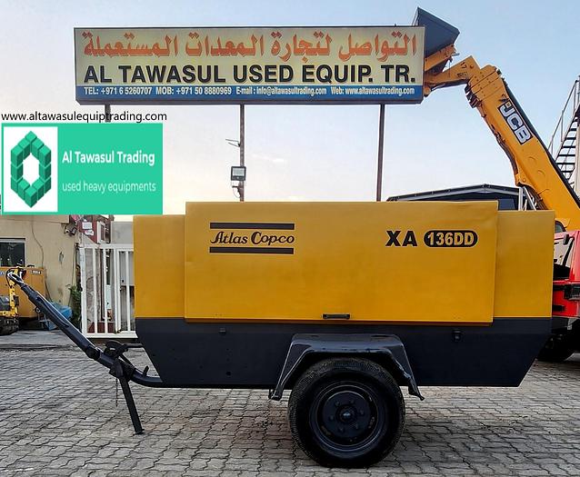 Used 2007 ATLAS COPCO XA136DD