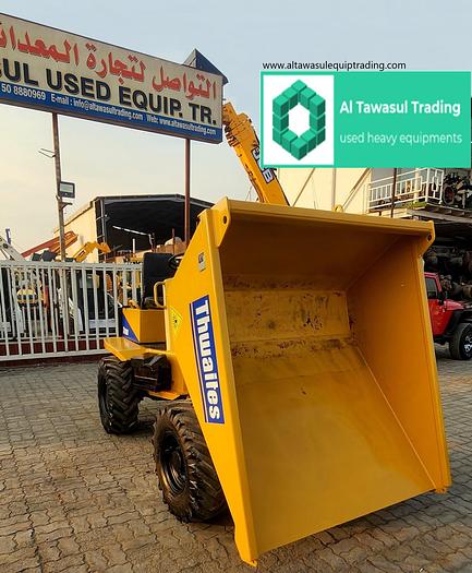 Used 2009 Thwaites 3 Tons Dumper