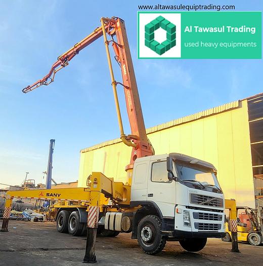 Used SANY 37 Meter Concrete Pump 