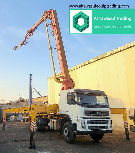 Used SANY 37 Meter Concrete Pump 