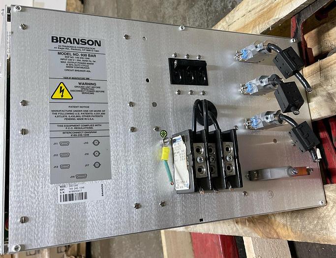Used Branson NO. 930 Bar 2461046 EDP 149-246-1046