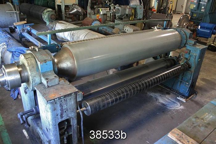 Used Black Clawson KK-20 2-Roll Calender Stack, 102" wide #38533