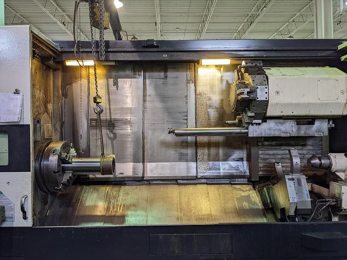 Used 2006 MAZAK MAZAK CYBERTECH TURN 4500M/3000 BIG BORE CNC Lathe